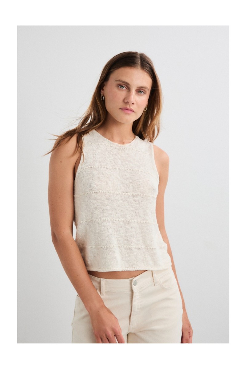 Top Nunavut Mus&Bombón Crudo