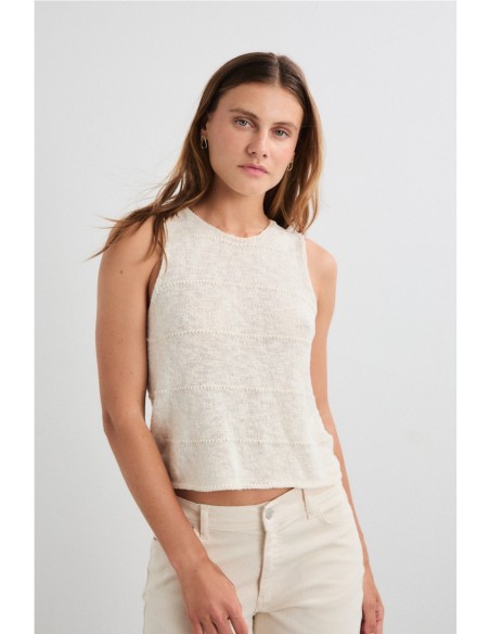 Top Nunavut Mus&Bombón Crudo