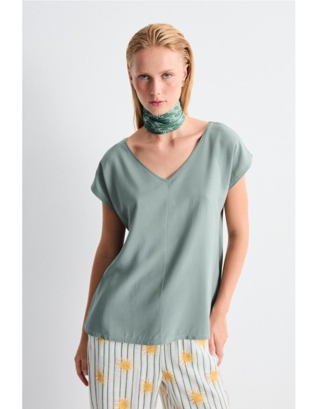 Camiseta Roxana Mus&Bombón Verde