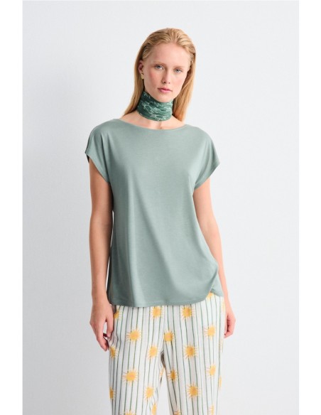 Camiseta Roxana Mus&Bombón Verde