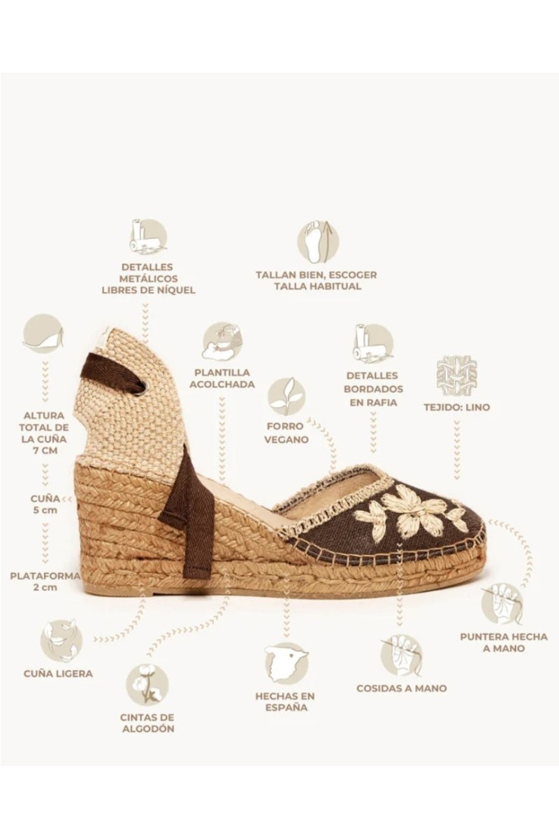 Alpargata Pétalos Alhamas