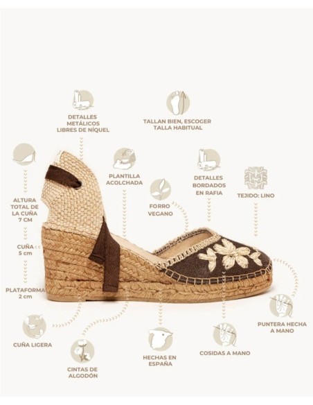 Alpargata Pétalos Alhamas