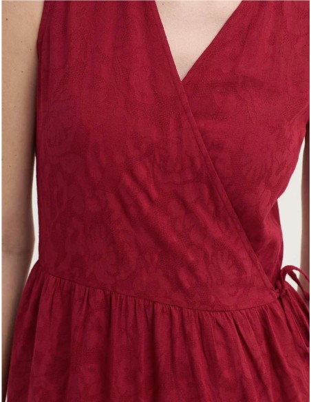 Vestido Jacquard NiceThings Rojo