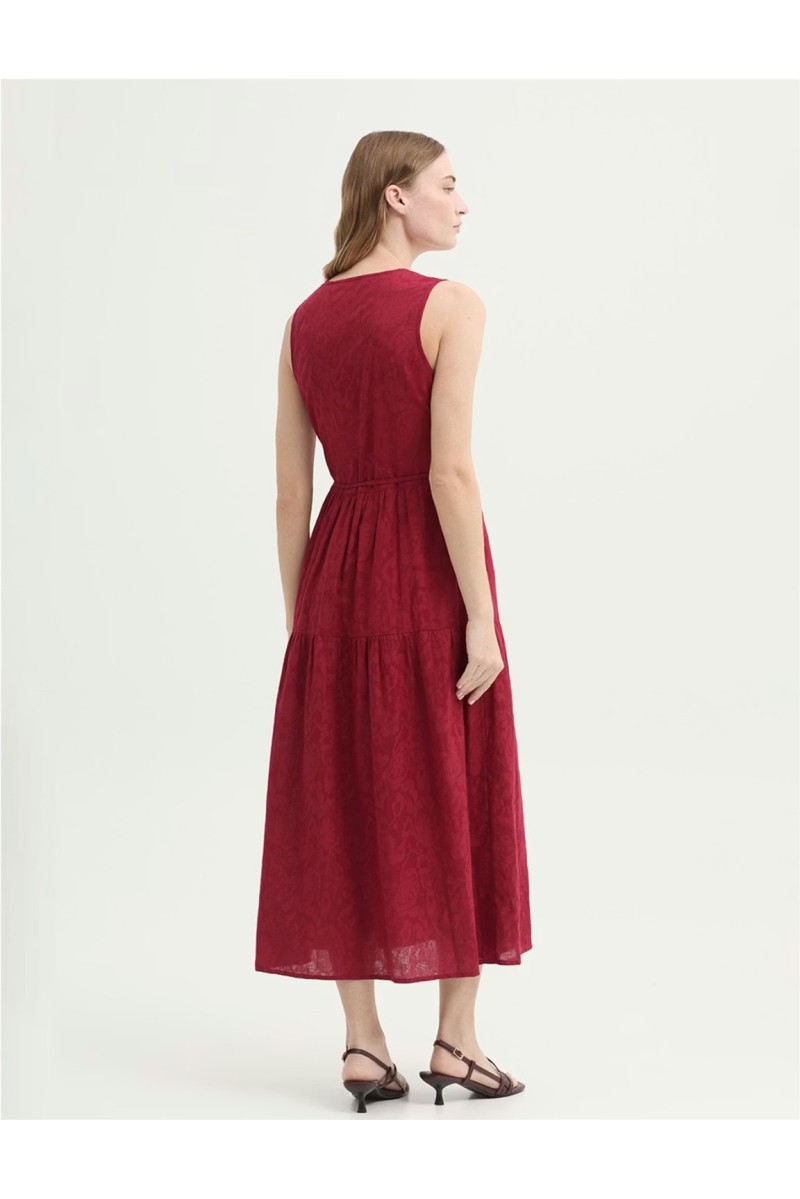 Vestido Jacquard NiceThings Rojo