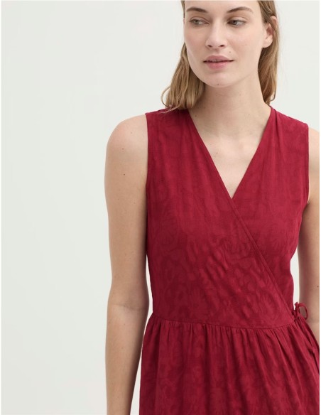 Vestido Jacquard NiceThings Rojo