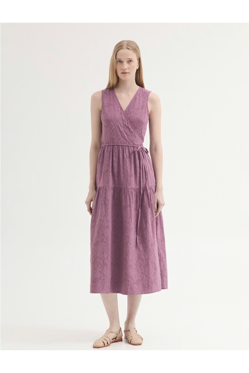 Vestido Jacquard NiceThings Malva