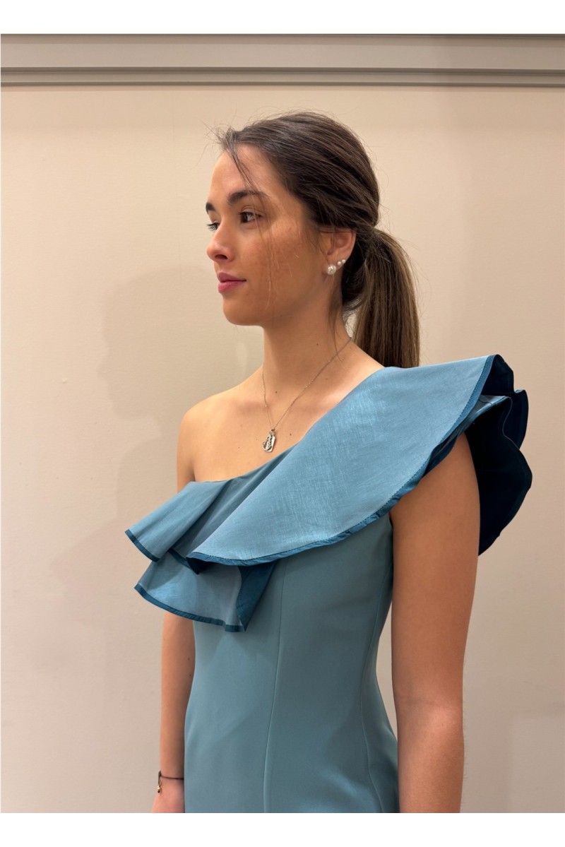 Vestido Vera Mariquita Azul 2