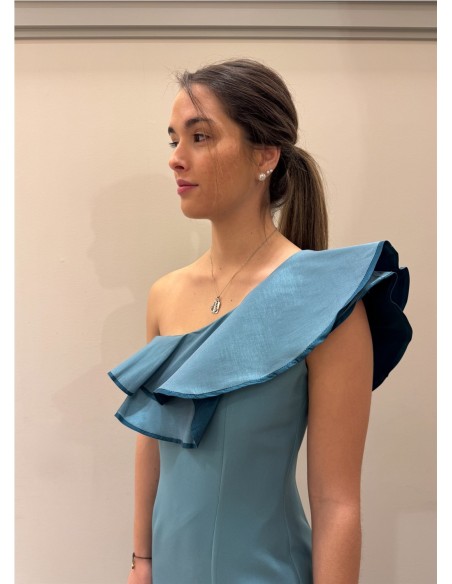 Vestido Vera Mariquita Azul