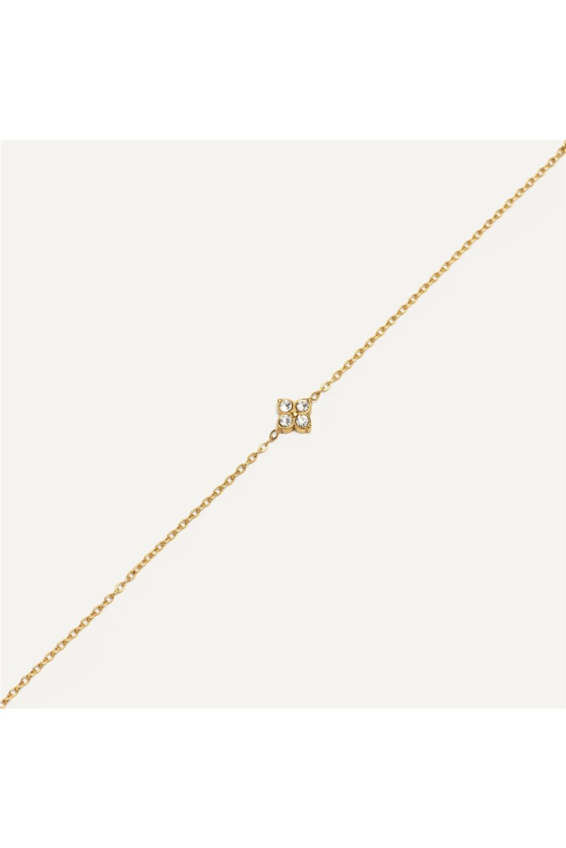 Pulsera Trébol BlancaRomeo