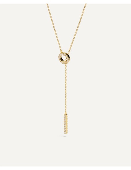 Collar Lunar BlancaRomeo Oro