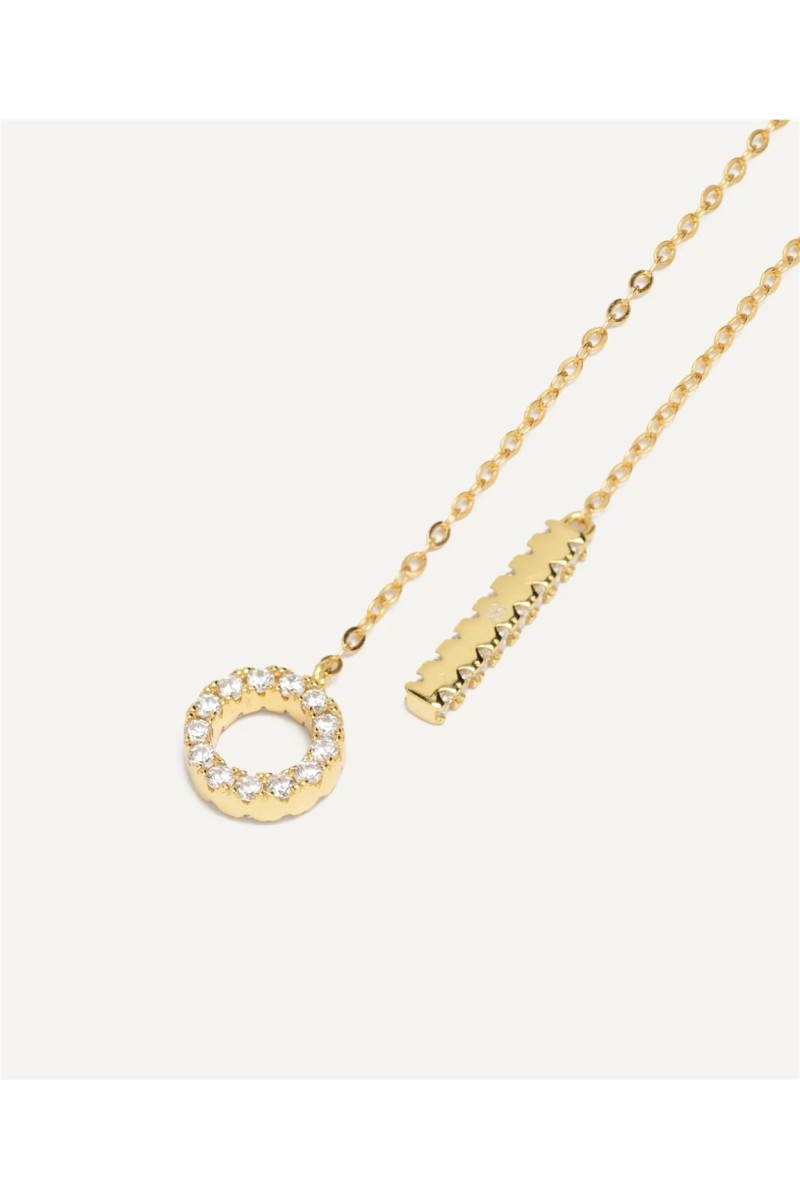 Collar Lunar BlancaRomeo Oro