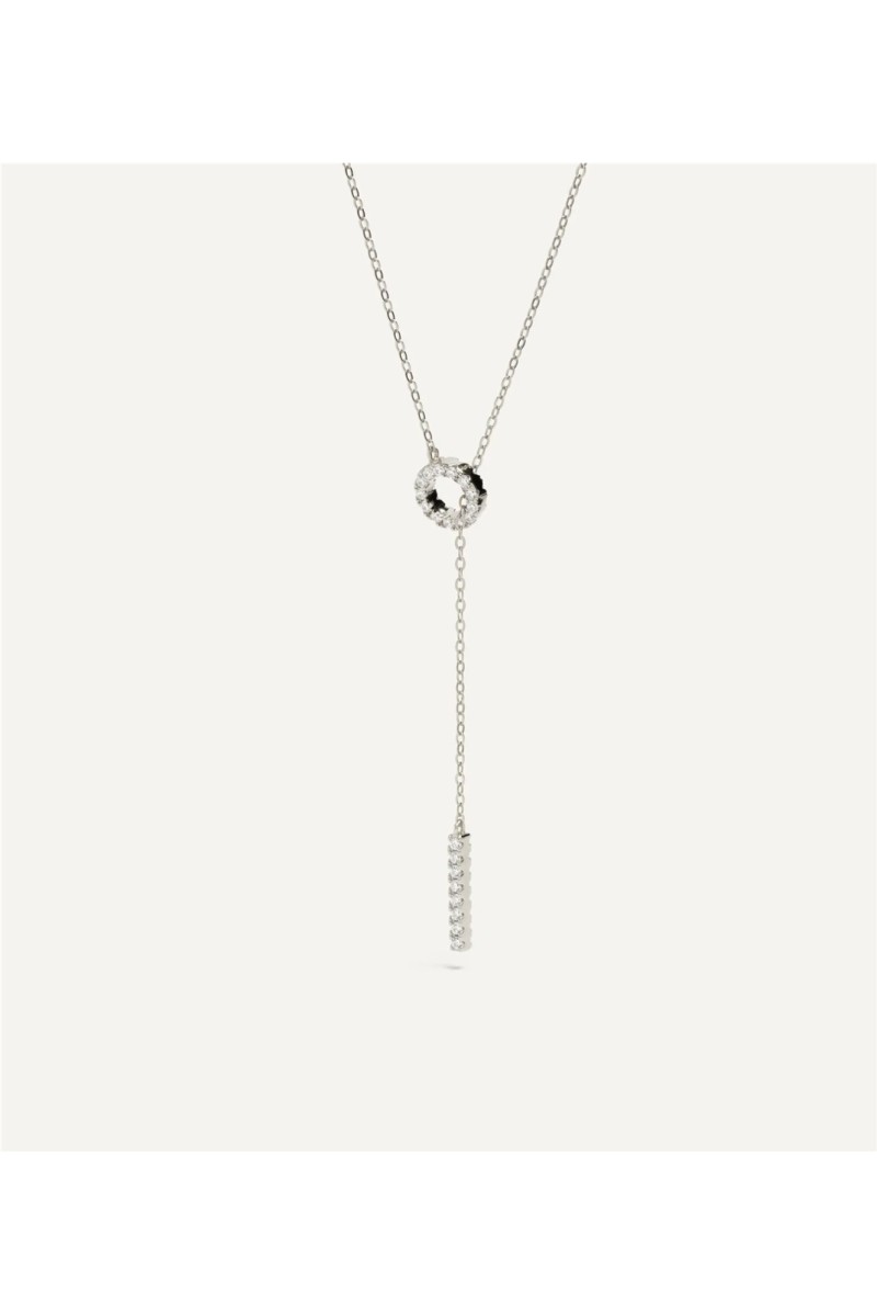 Collar Lunar BlancaRomeo Plata