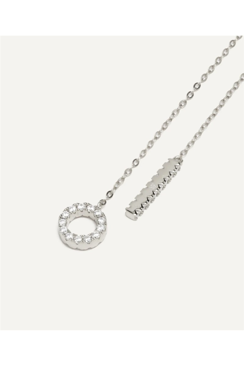 Collar Lunar BlancaRomeo Plata