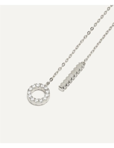 Collar Lunar BlancaRomeo Plata