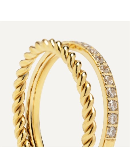 Anillo Alma BlancaRomeo Oro