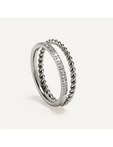 Anillo Alma BlancaRomeo Plata