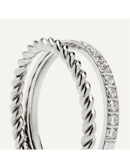 Anillo Alma BlancaRomeo Plata