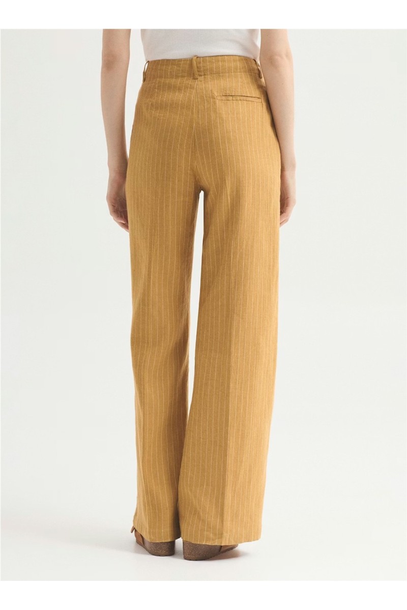 Pantalón Rayas NiceThings Mostaza