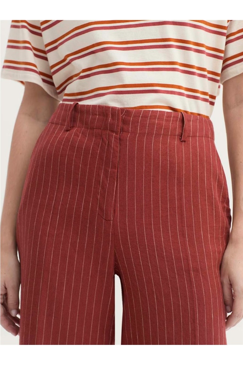 Pantalón Rayas NiceThings Rojo