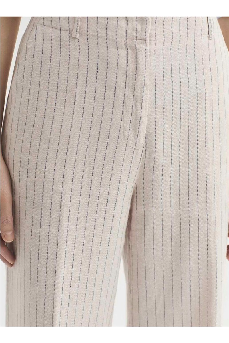 Pantalón Rayas NiceThings Crudo 2