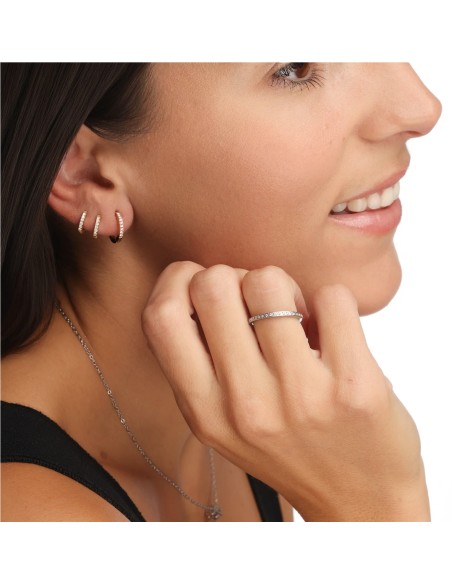 Pendientes Rosa BlancaRomeo