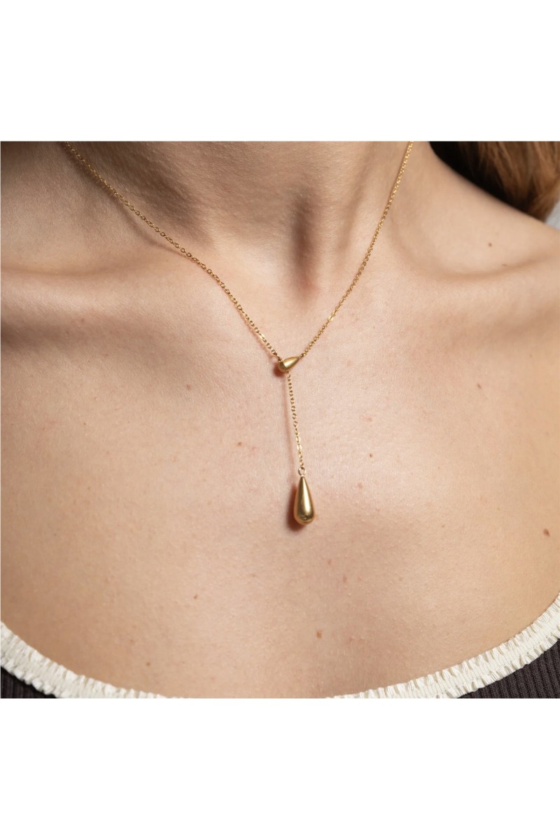 Collar Gota BlancaRomeo AMARILLO