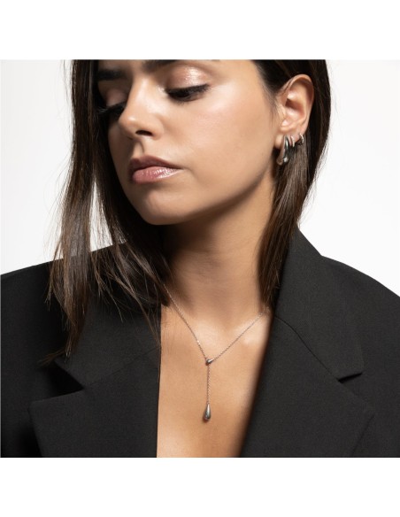 Collar Gota BlancaRomeo Plata