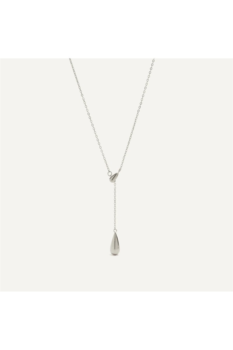 Collar Gota BlancaRomeo Plata 2