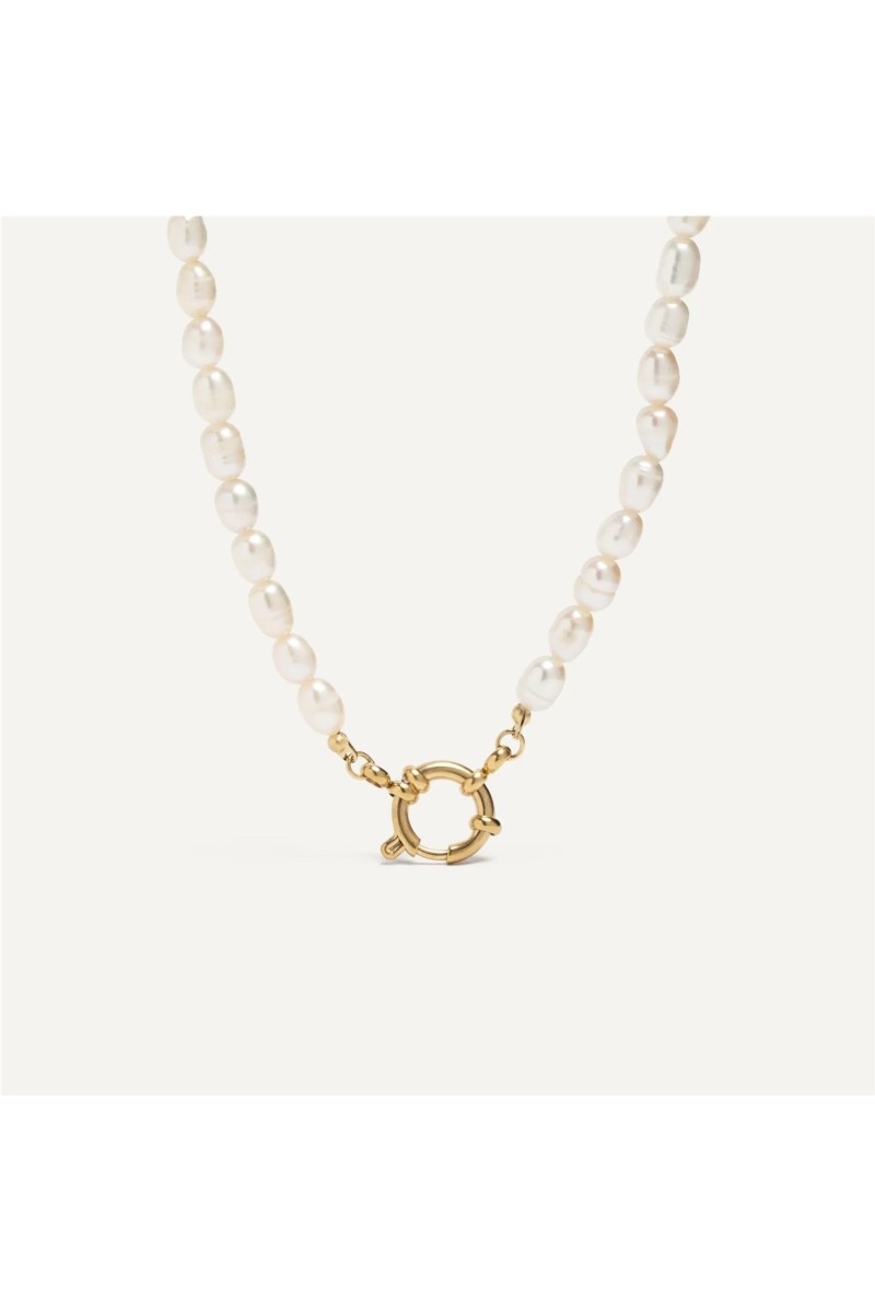 Collar Amor Perlas BlancaRomeo