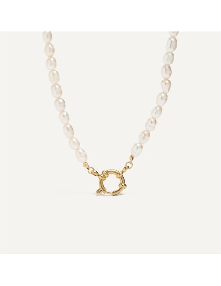 Collar Amor Perlas BlancaRomeo