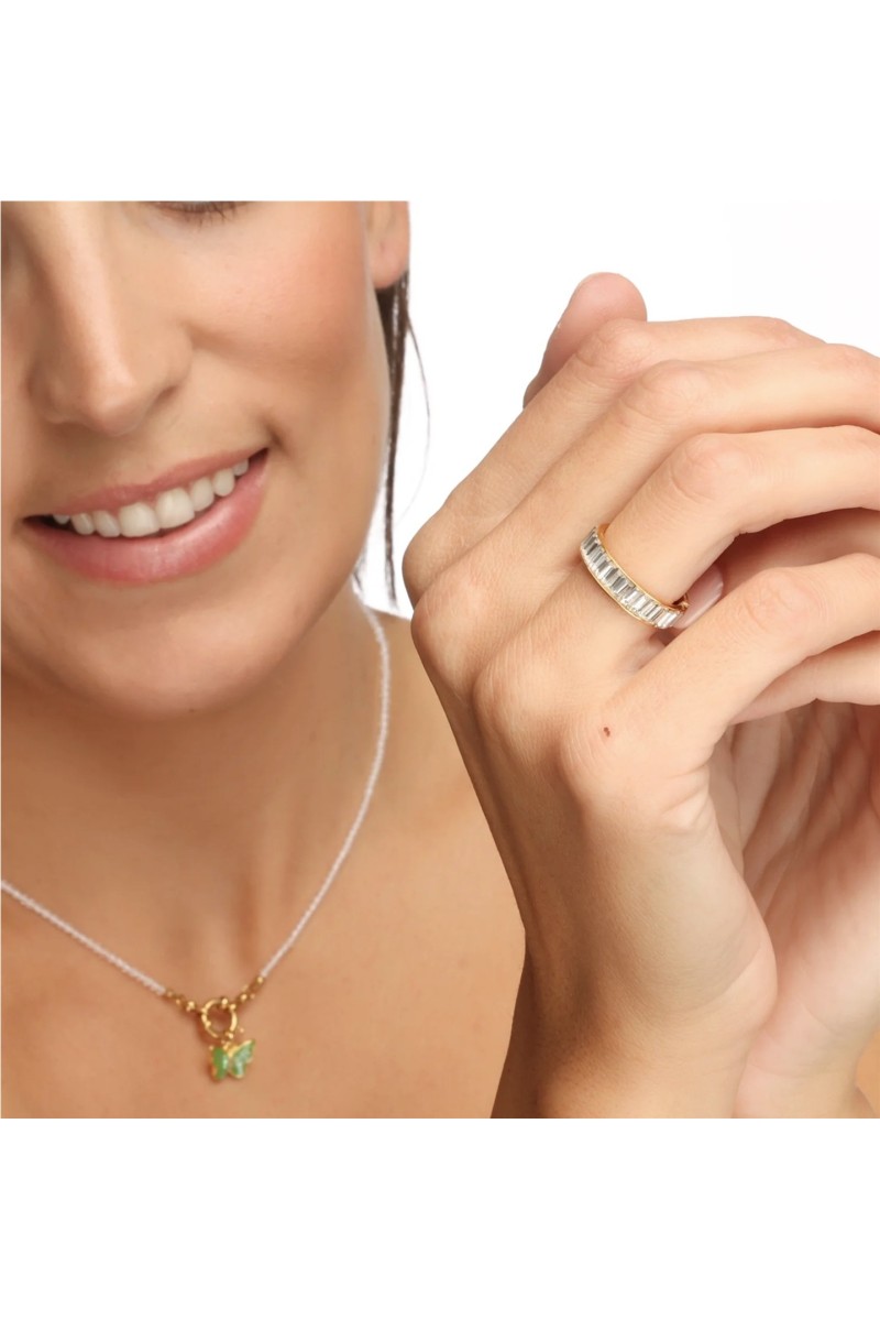 Anillo Cristalina BlancaRomeo 2