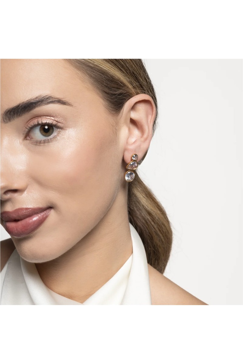 Pendientes Cristalina BlancaRomeo