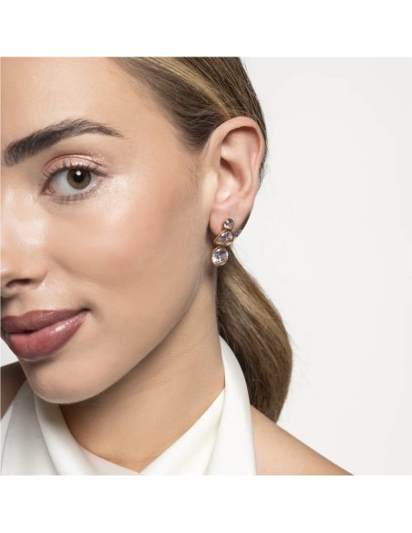 Pendientes Cristalina BlancaRomeo
