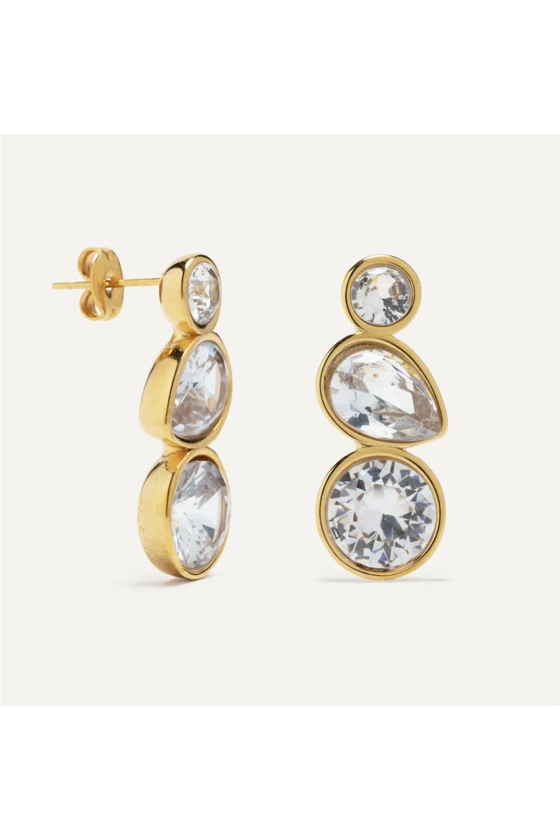 Pendientes Cristalina BlancaRomeo 2