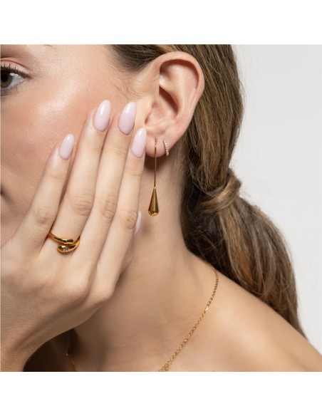 Pendientes Lluvia BlancaRomeo