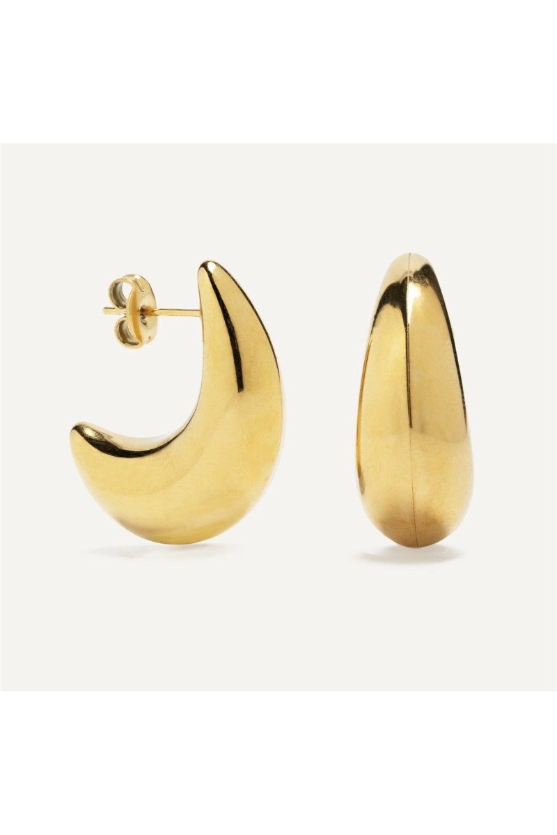 Pendientes Luna BlancaRomeo Oro