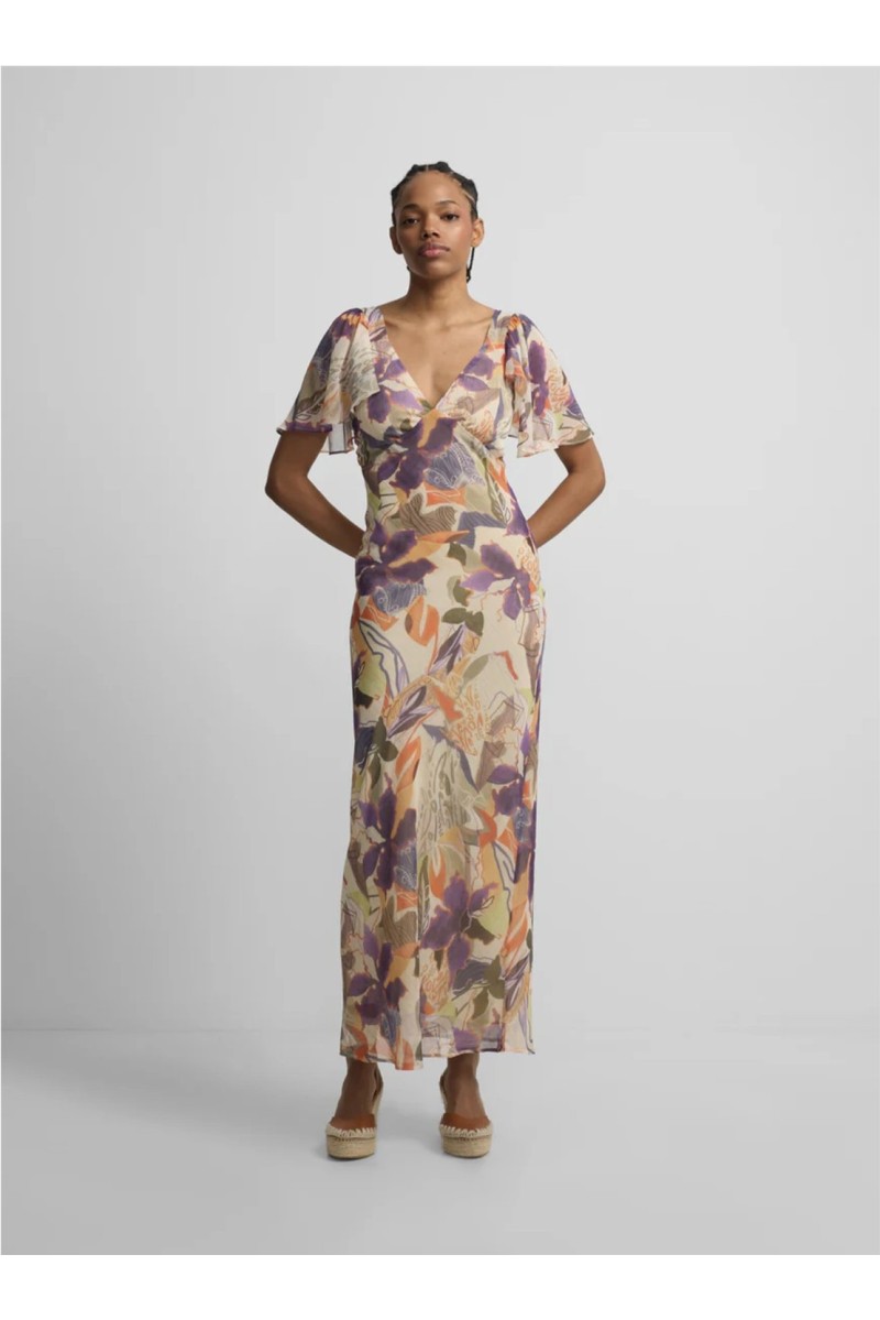 Vestido Flores Silbon