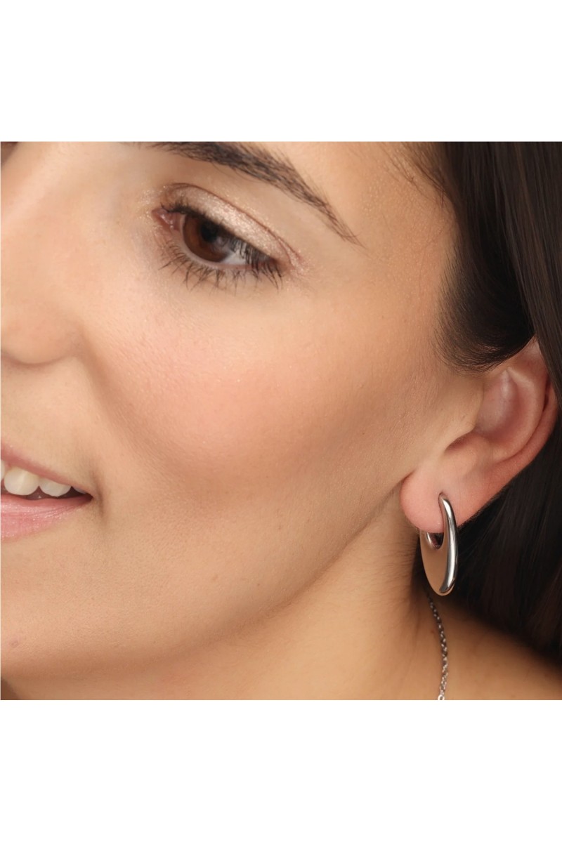 Pendientes Wave BlancaRomeo