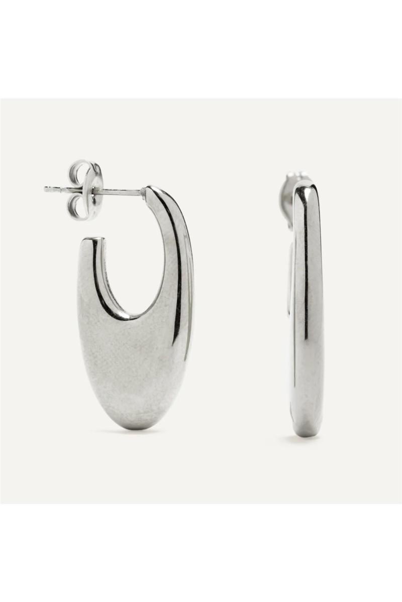 Pendientes Wave BlancaRomeo