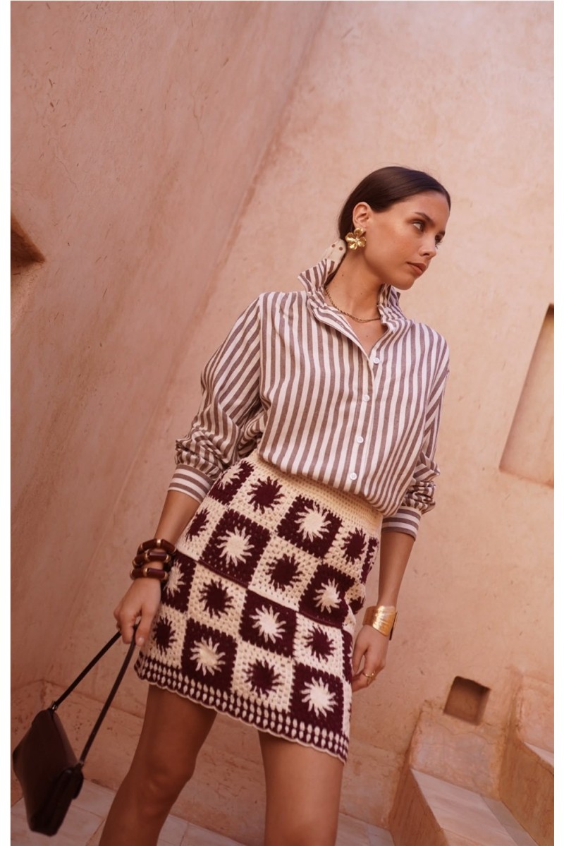 Falda Crochet