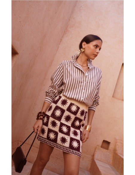 Falda Crochet