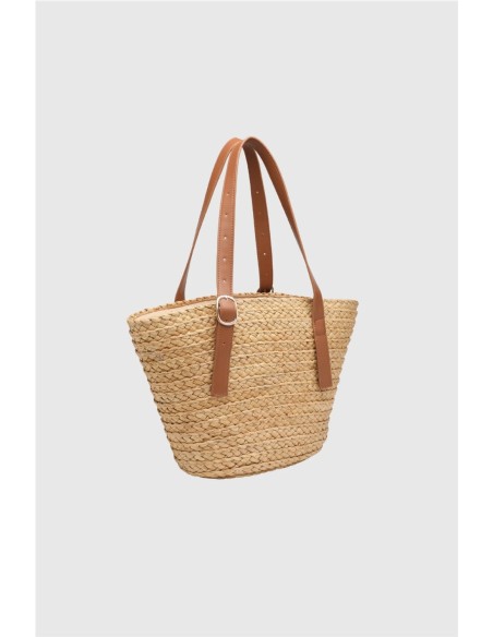 Capazo Rafia Camel