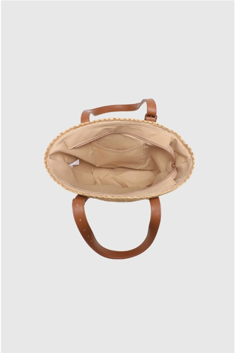 Capazo Rafia Camel