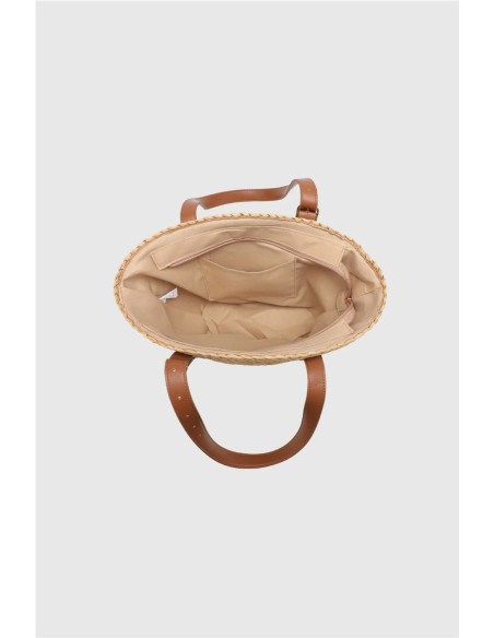Capazo Rafia Camel