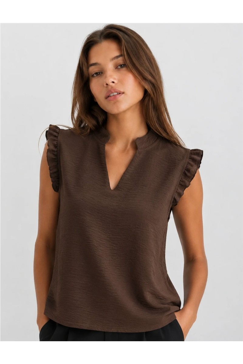 Blusa Roma Marrón 2