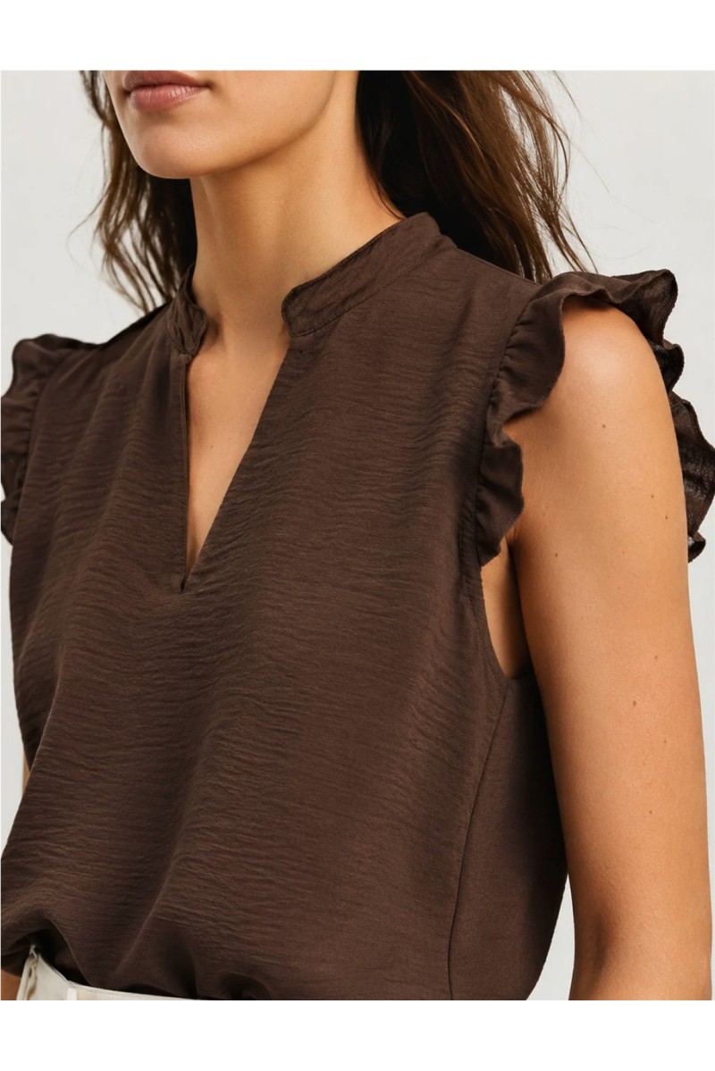 Blusa Roma Marrón