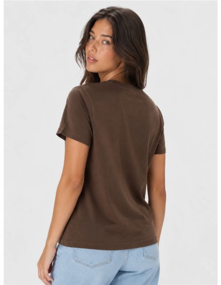 Camiseta Basic Marrón