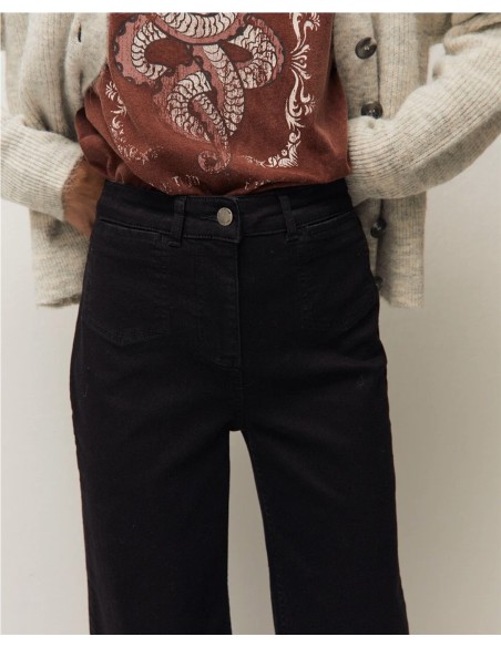 Pantalón Denim SystemAction Negro