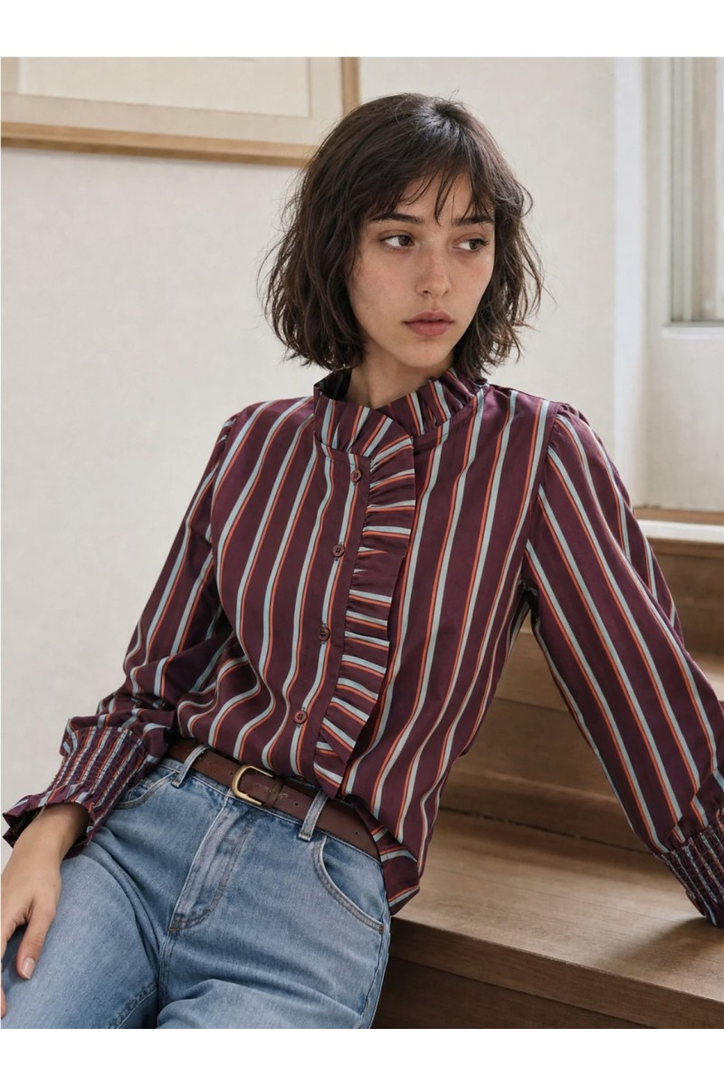 Camisa Betina Granate