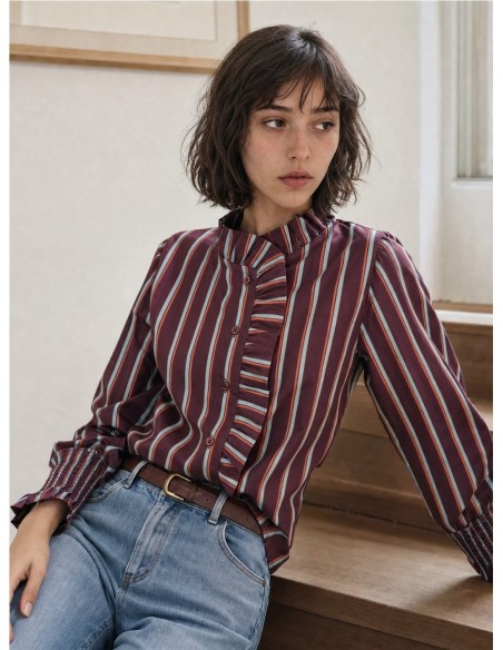 Camisa Betina Granate